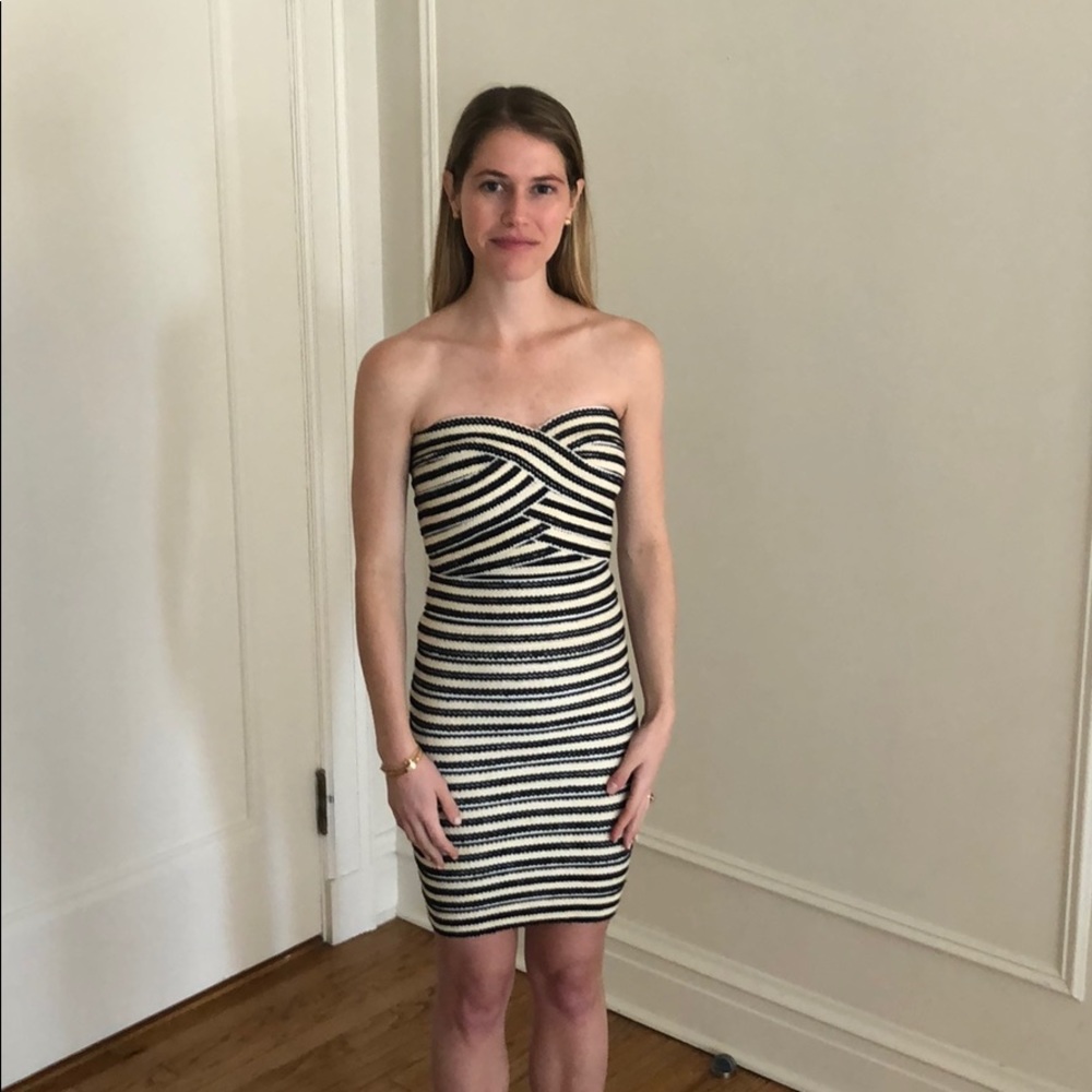 Pleasure Doing Business strapless dress